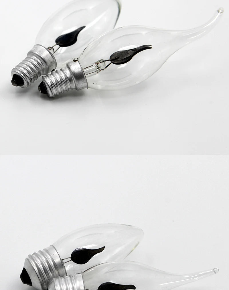 Vintage LED Flame Effect Candle Bulb - Lumiglo