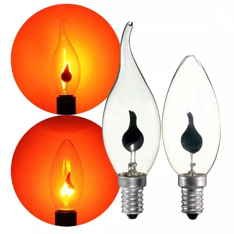 Vintage LED Flame Effect Candle Bulb - Lumiglo