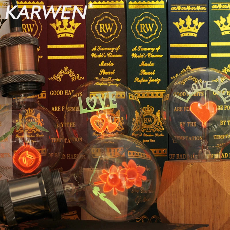 Romantic Filament Bulb – Love in Every Glow - Lumiglo