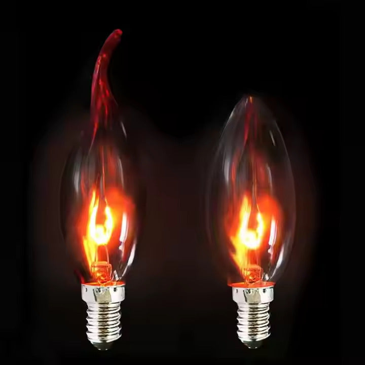 Vintage LED Flame Effect Candle Bulb - Lumiglo