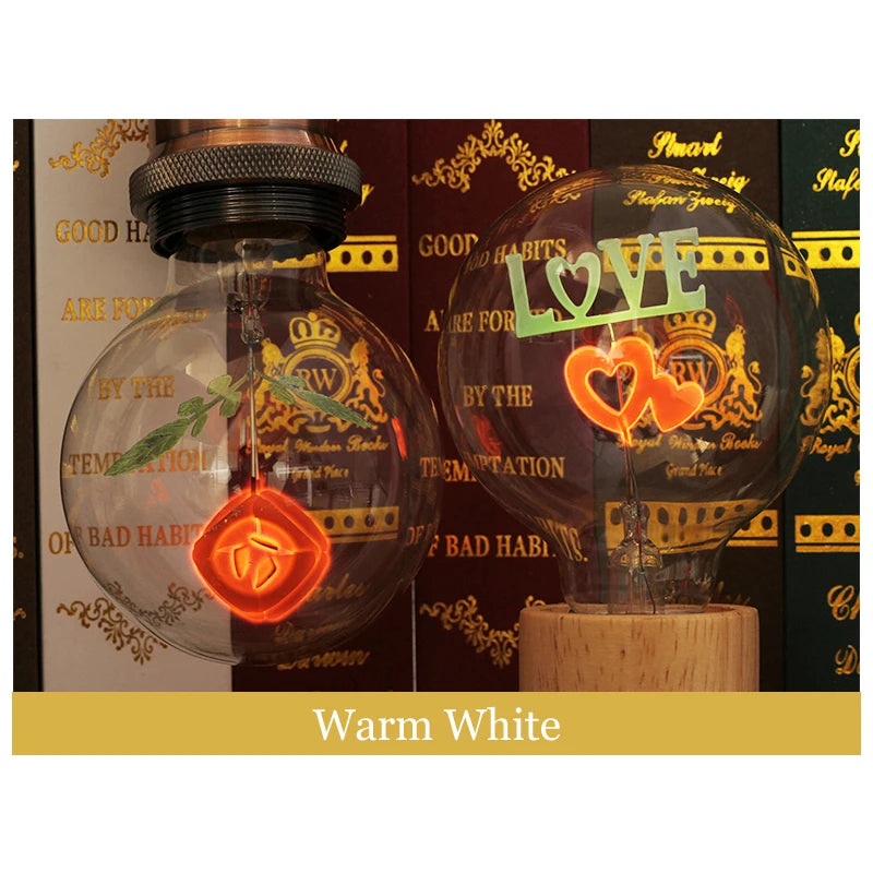 Romantic Filament Bulb – Love in Every Glow - Lumiglo