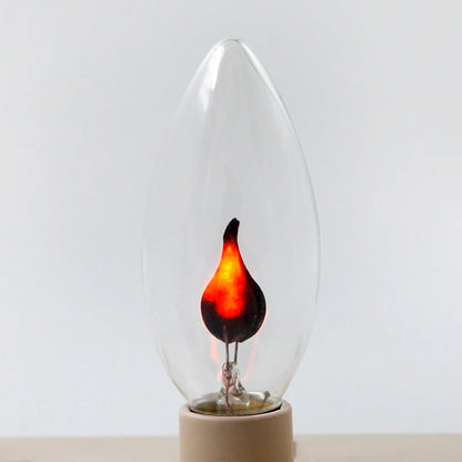 Vintage LED Flame Effect Candle Bulb - Lumiglo
